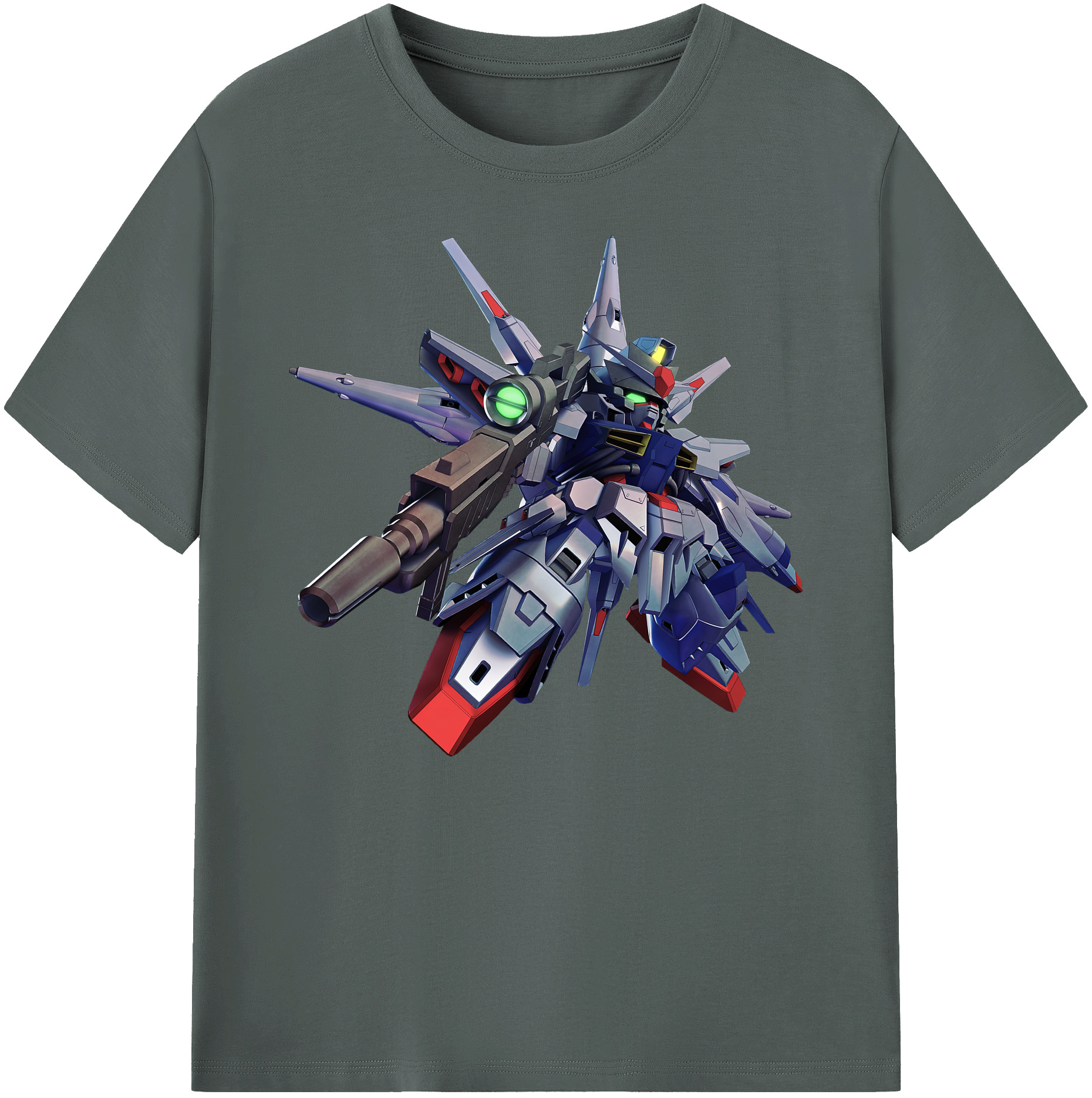 （画像用） 機動戦士ガンダム Mobile Suit Gundam 綿100％ メンズ半袖Tシャツ｜肌触りやわらか＆通気性